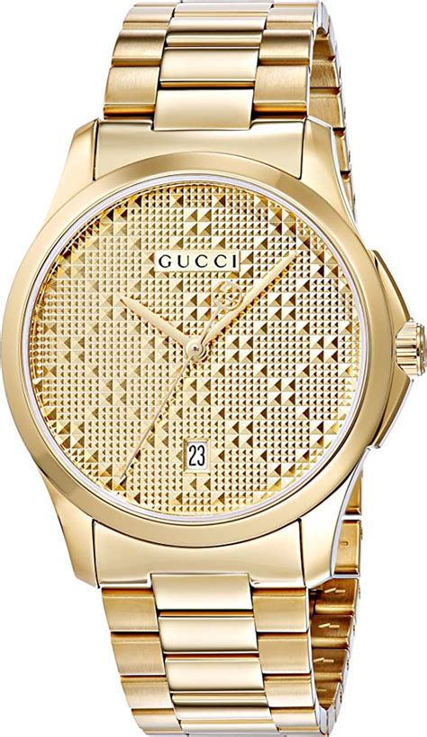 gucci dorado oara hombre|Relojes Gucci de color dorado para Hombre .